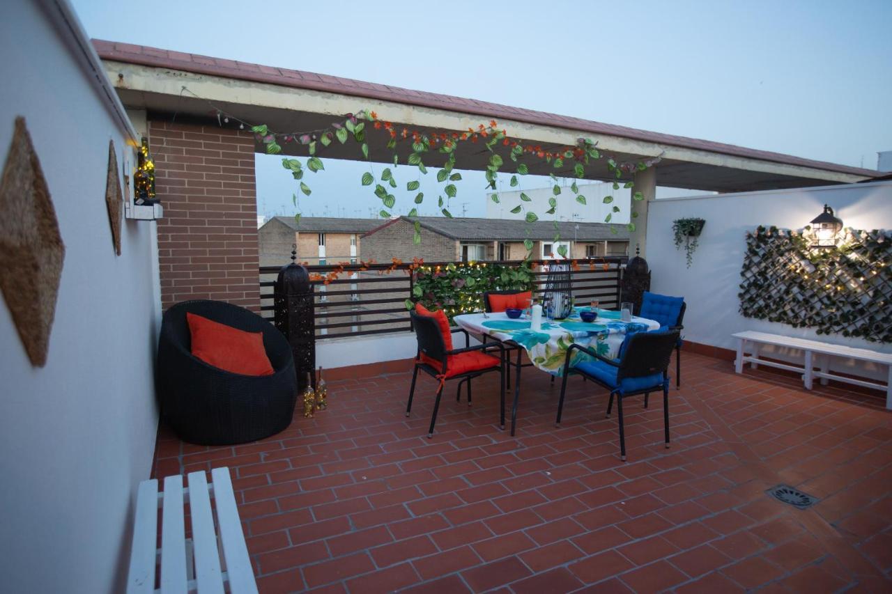 Appartement Piso Con Solarium Calahorra Con Solera Parking Privado Gratis à Cordoue Extérieur photo